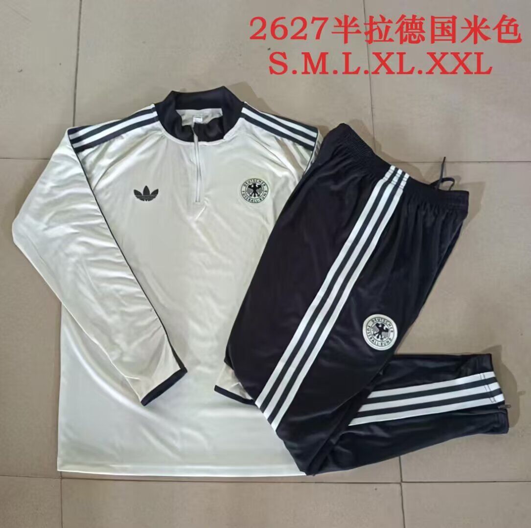 AAA Quality Germany 26/27 Tracksuit - White